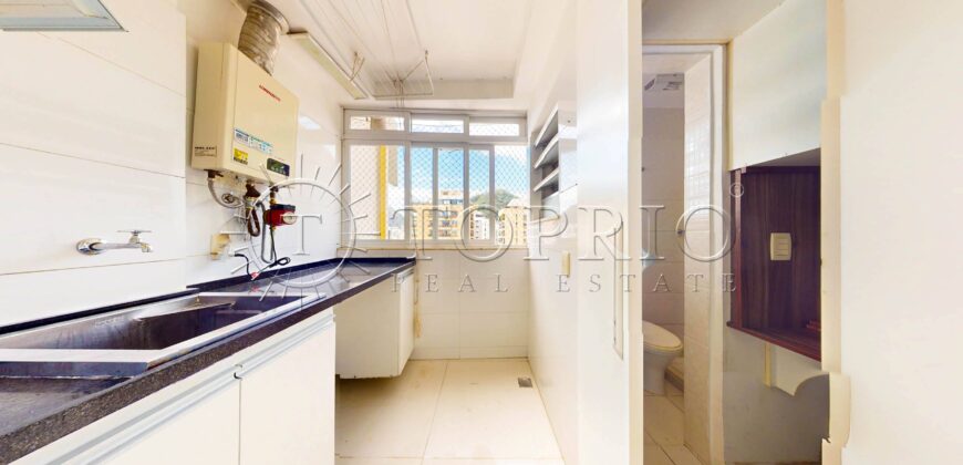 Apartamento de 138 m², localizado na Lagoa Rodrigo de Freitas