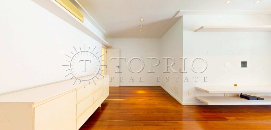 Apartamento à venda no Leblon – 125 m², 3 quartos, vista para o Cristo e Morro Dois Irmãos