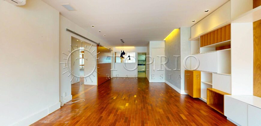 Apartamento de 138 m², localizado na Lagoa Rodrigo de Freitas