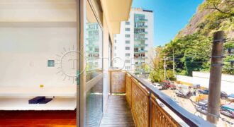 Apartamento à venda no Leblon – 125 m², 3 quartos, vista para o Cristo e Morro Dois Irmãos