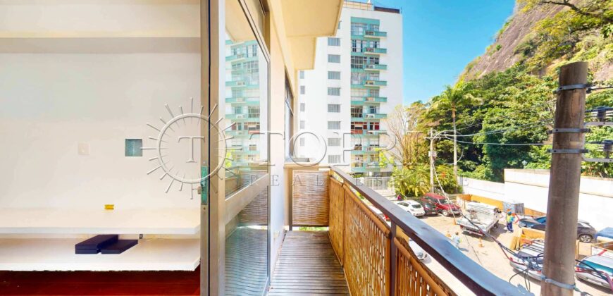 Apartamento à venda no Leblon – 125 m², 3 quartos, vista para o Cristo e Morro Dois Irmãos