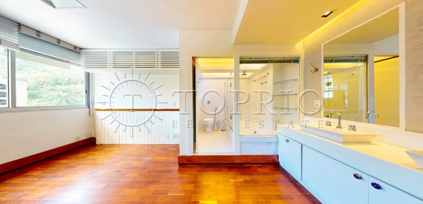 Apartamento de 138 m², localizado na Lagoa Rodrigo de Freitas