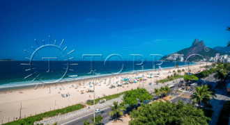 Cobertura Linear de 371 m² à Venda na Avenida Vieira Souto – Ipanema