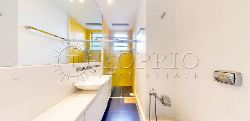 Apartamento de 140 m², silencioso e em rua excelente no Leblon