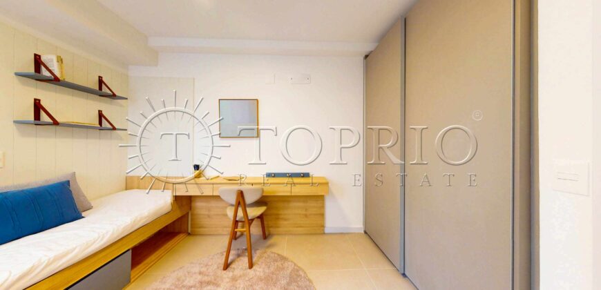 Cobertura duplex com 265 m² na Lagoa Rodrigo de Freitas