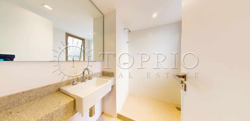 Cobertura duplex com 265 m² na Lagoa Rodrigo de Freitas