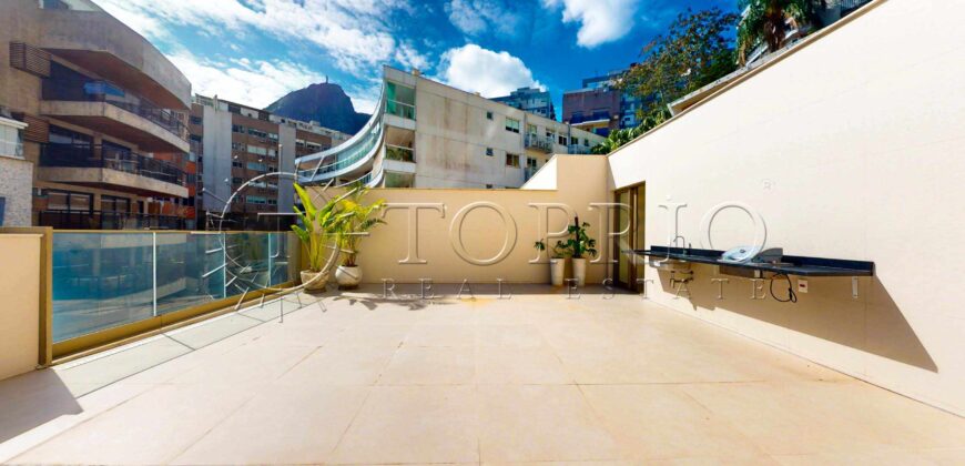 Cobertura duplex com 265 m² na Lagoa Rodrigo de Freitas