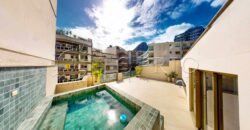 Cobertura duplex com 265 m² na Lagoa Rodrigo de Freitas