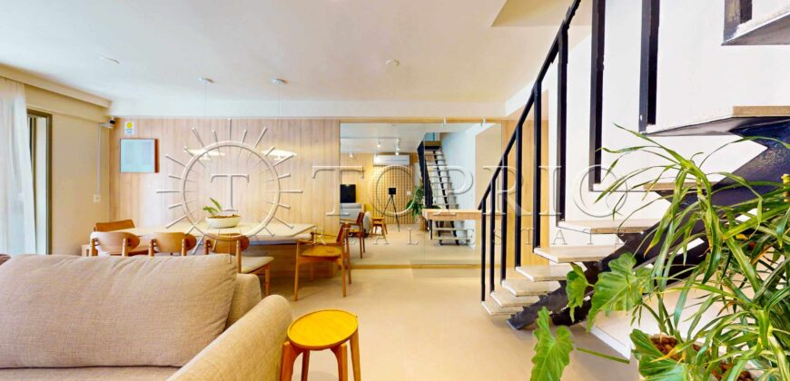 Cobertura duplex com 265 m² na Lagoa Rodrigo de Freitas