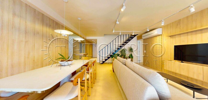 Cobertura duplex com 265 m² na Lagoa Rodrigo de Freitas