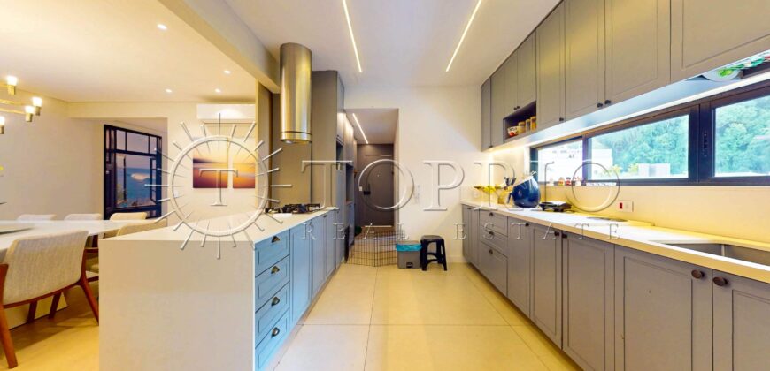 Cobertura Triplex de 455 m² na Rua Sambaíba – Vista para o Mar e o Morro Dois Irmãos