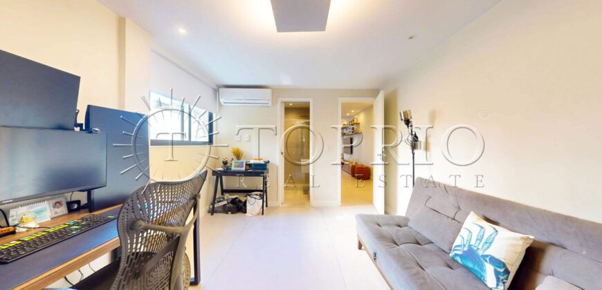 Cobertura Triplex de 455 m² na Rua Sambaíba – Vista para o Mar e o Morro Dois Irmãos