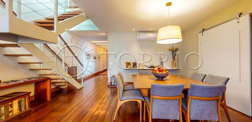 Cobertura Triplex de 400 m² no Coração de Ipanema – Vista para o Mar e o Cristo