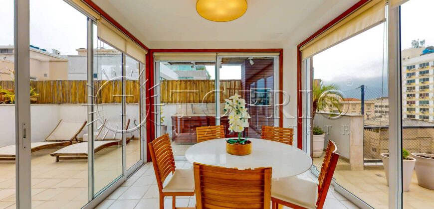 Cobertura Triplex de 400 m² no Coração de Ipanema – Vista para o Mar e o Cristo