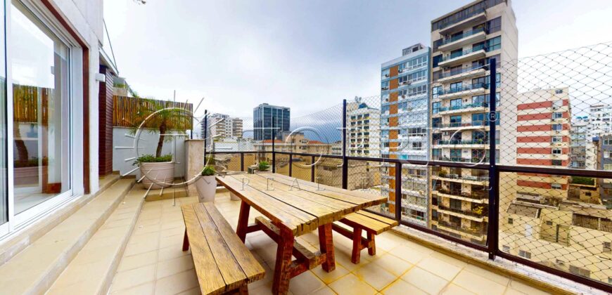 Cobertura Triplex de 400 m² no Coração de Ipanema – Vista para o Mar e o Cristo