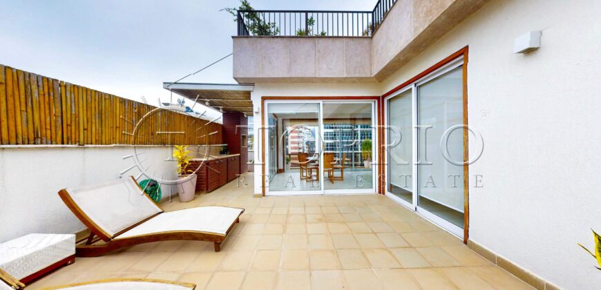 Cobertura Triplex de 400 m² no Coração de Ipanema – Vista para o Mar e o Cristo