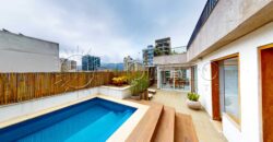 Cobertura Triplex de 400 m² no Coração de Ipanema – Vista para o Mar e o Cristo