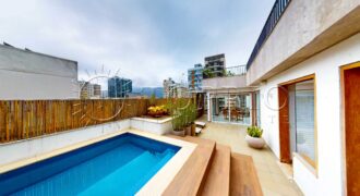Cobertura Triplex de 400 m² no Coração de Ipanema – Vista para o Mar e o Cristo