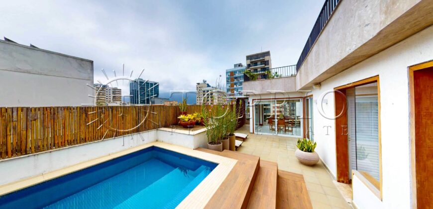 Cobertura Triplex de 400 m² no Coração de Ipanema – Vista para o Mar e o Cristo