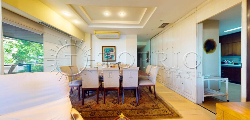 Apartamento de 260 m² na Avenida Delfim Moreira – Vista Frontal para o Mar do Leblon