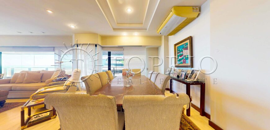 Apartamento de 260 m² na Avenida Delfim Moreira – Vista Frontal para o Mar do Leblon