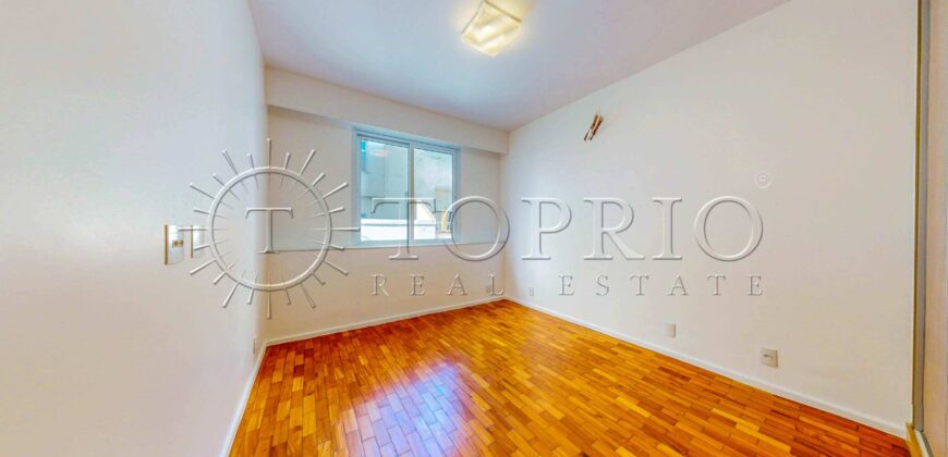 Apartamento de 138 m em Ipanema – Sol da manhã e vista para a Praça Nossa Senhora da Paz