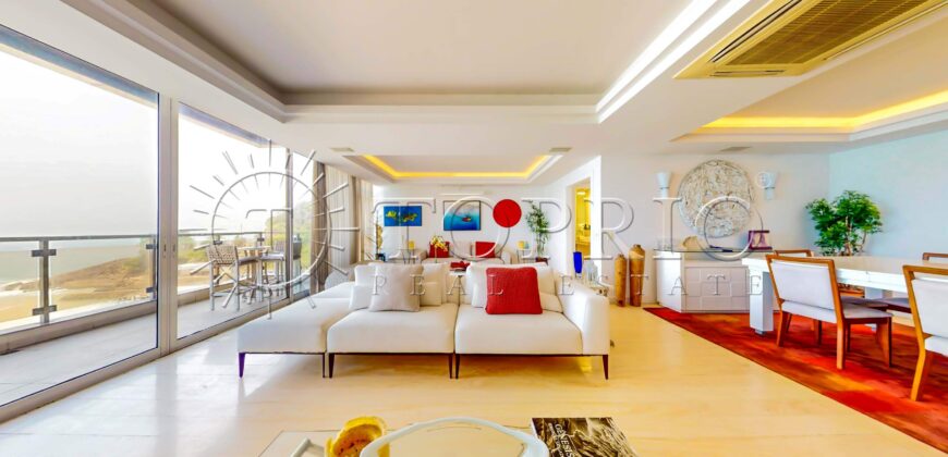 Cobertura Duplex de 376 m² com Vista Frontal para o Mar no Leblon