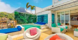 Cobertura Duplex de 376 m² com Vista Frontal para o Mar no Leblon