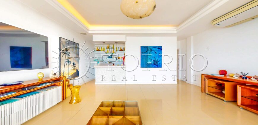 Cobertura Duplex de 376 m² com Vista Frontal para o Mar no Leblon