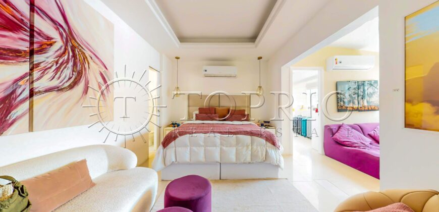 Cobertura Duplex de 376 m² com Vista Frontal para o Mar no Leblon