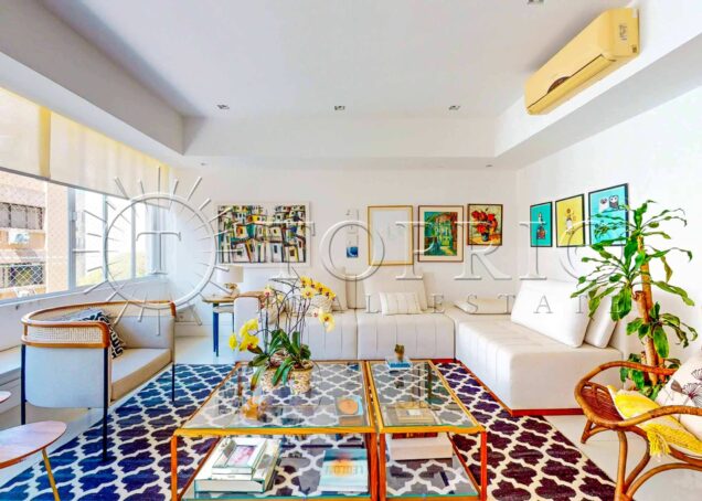 Apartamento Reformado de 316 m² com 5 Quartos no Alto Leblon