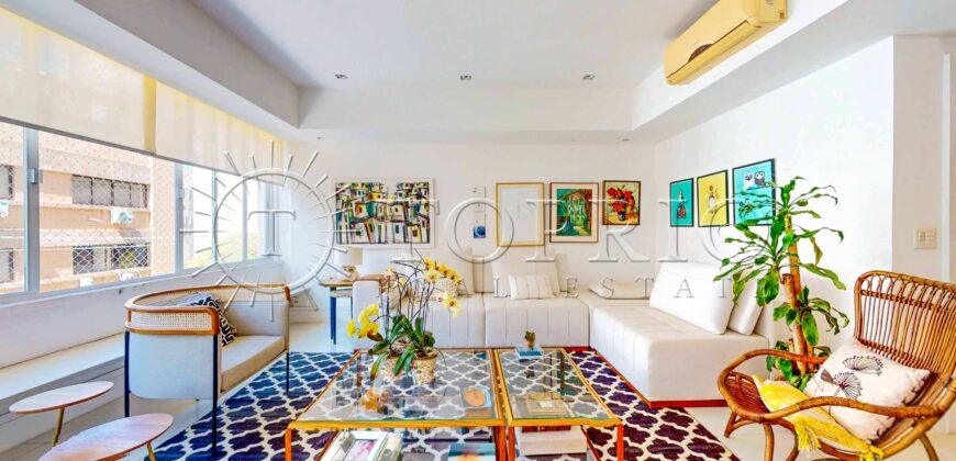 Apartamento Reformado de 316 m² com 5 Quartos no Alto Leblon