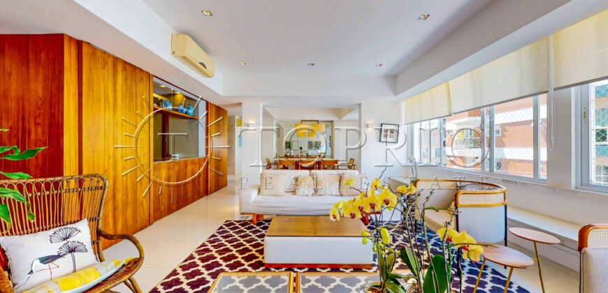 Apartamento Reformado de 316 m² com 5 Quartos no Alto Leblon