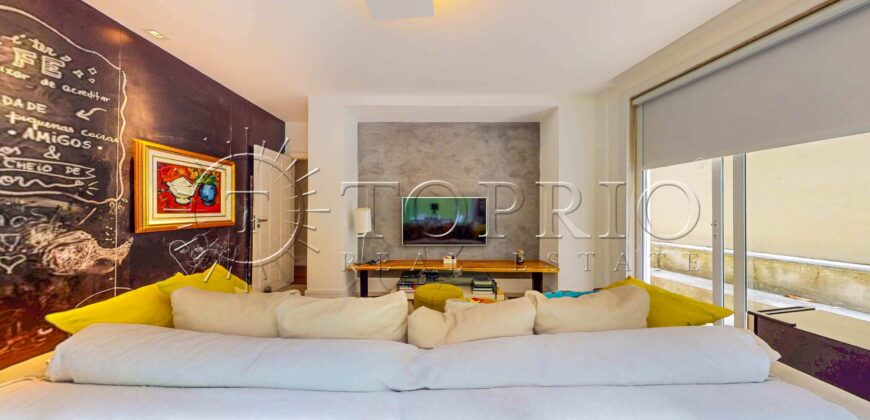 Apartamento Reformado de 316 m² com 5 Quartos no Alto Leblon