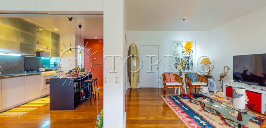 Apartamento de 134 m² reformado e silencioso em Ipanema