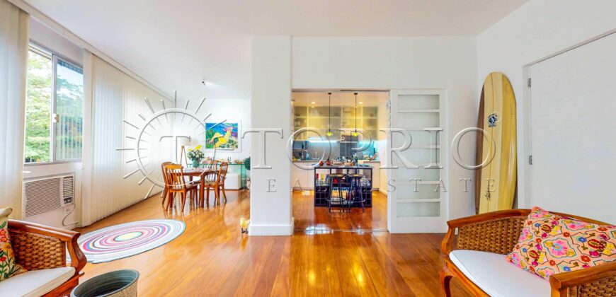 Apartamento de 134 m² reformado e silencioso em Ipanema