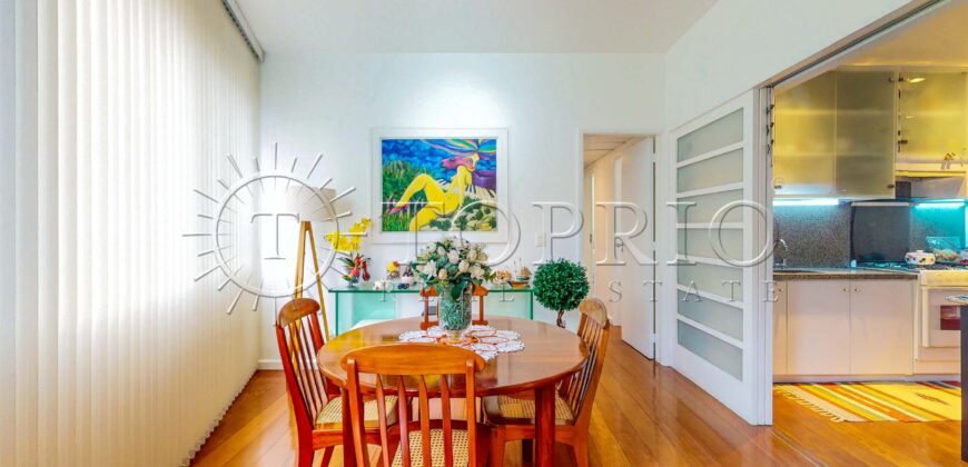 Apartamento de 134 m² reformado e silencioso em Ipanema