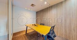 Sala comercial reformada, com 139 m², localizada no melhor Centro Empresarial de Botafogo.