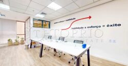 Sala comercial reformada, com 139 m², localizada no melhor Centro Empresarial de Botafogo.