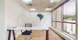 Sala comercial reformada, com 139 m², localizada no melhor Centro Empresarial de Botafogo.