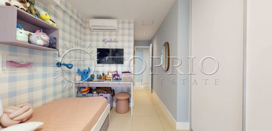 Apartamento reformado de 123 m² à venda próximo à Lagoa Rodrigo de Freitas