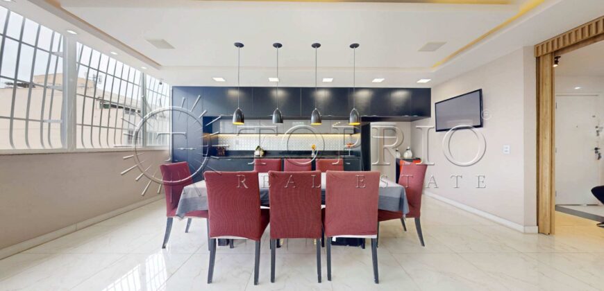 Apartamento Reformado de 182 m² em Copacabana – Vista para o Mar e Cristo Redentor