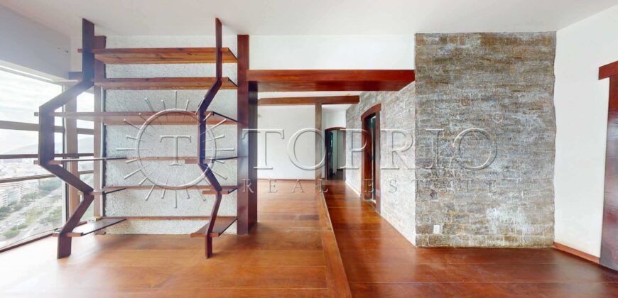 Apartamento de 90 m² com Vista Deslumbrante para a Lagoa Rodrigo de Freitas