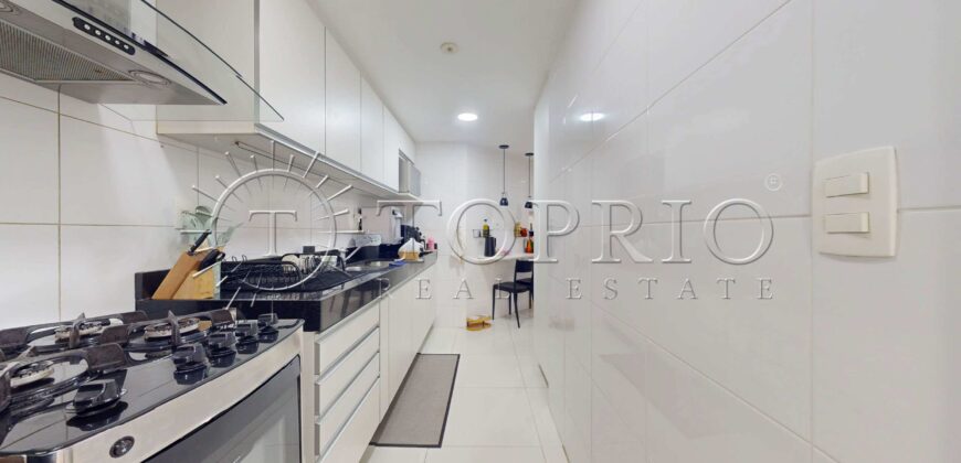 Apartamento reformado de 123 m² à venda próximo à Lagoa Rodrigo de Freitas