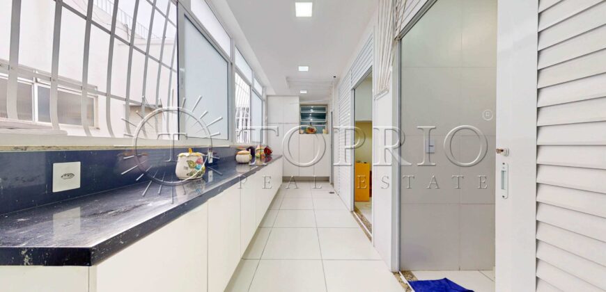 Apartamento Reformado de 182 m² em Copacabana – Vista para o Mar e Cristo Redentor