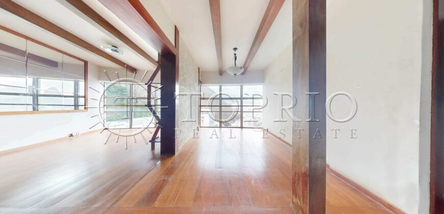 Apartamento de 90 m² com Vista Deslumbrante para a Lagoa Rodrigo de Freitas