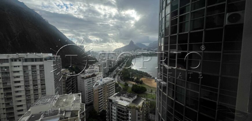 Apartamento de 90 m² com Vista Deslumbrante para a Lagoa Rodrigo de Freitas