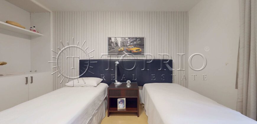 Apartamento mobiliado de 117 m² para locação em Ipanema a poucos passos da praia