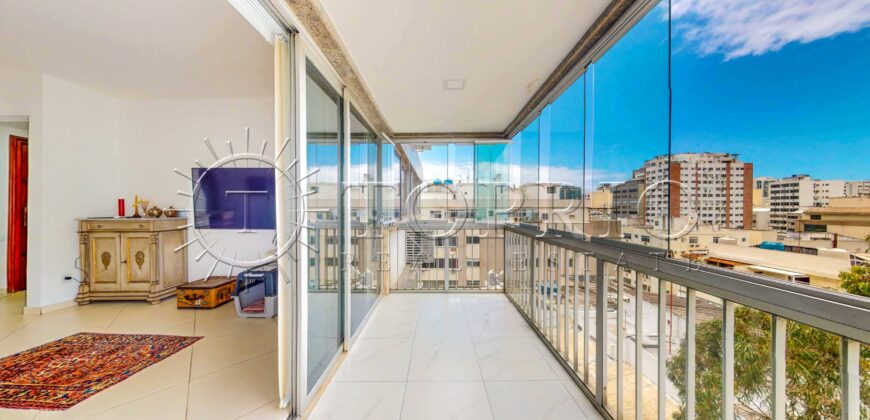 Apartamento de 163 m² à venda na Rua Barão da Torre, Ipanema, com 3 quartos e 2 vagas