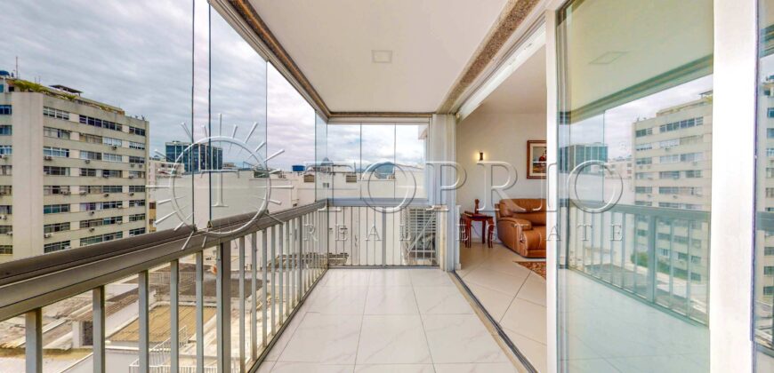 Apartamento de 163 m² à venda na Rua Barão da Torre, Ipanema, com 3 quartos e 2 vagas